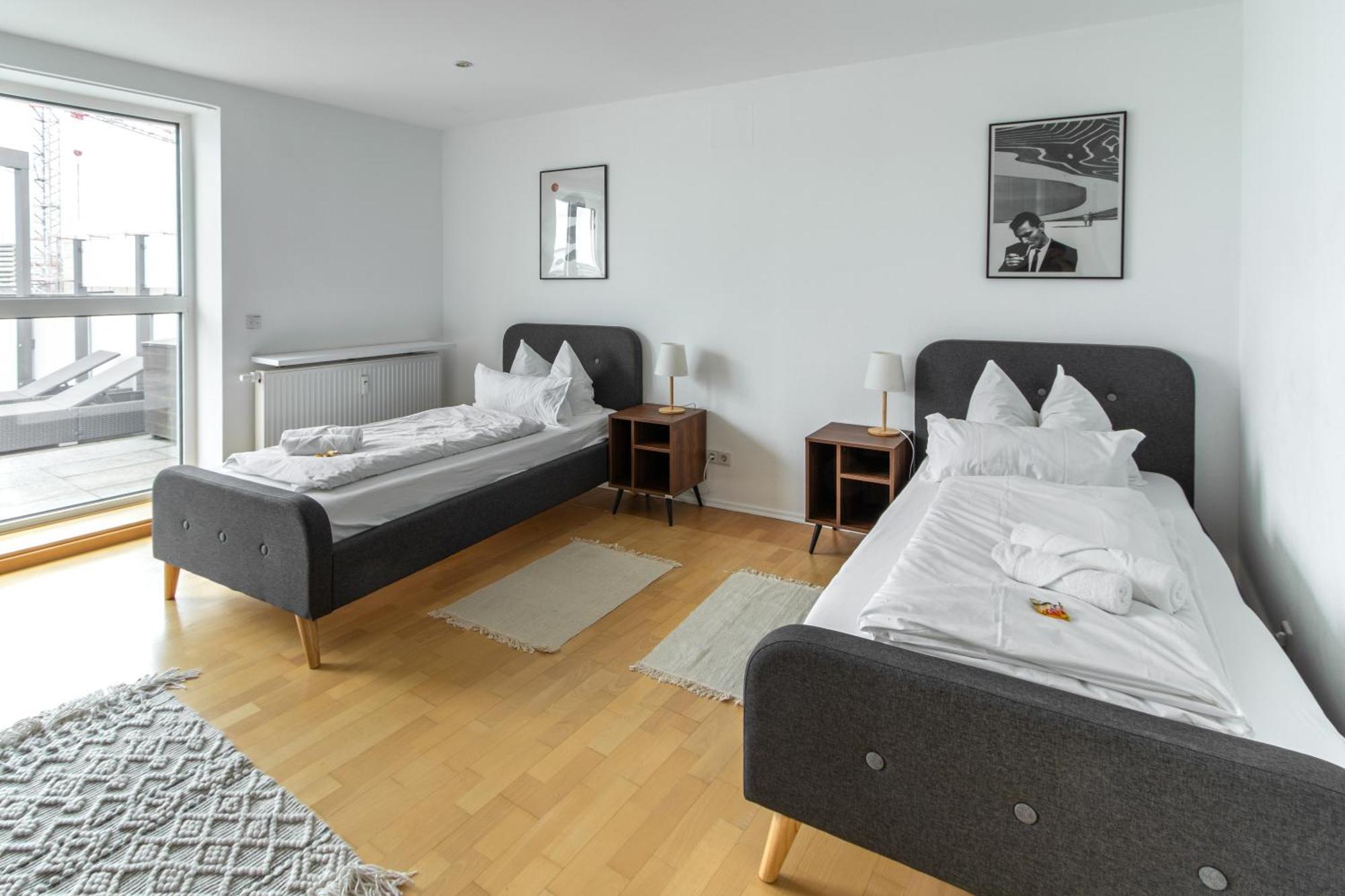 Penthouse-Maisonette - City Center, Highspeed Internet, Garage 沃尔姆斯 外观 照片